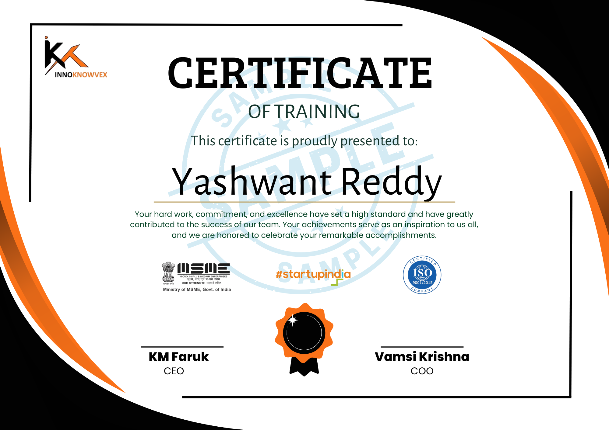 CertificateTraining